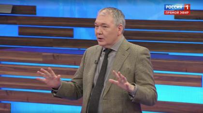 Леонид Калашников в программе «60 минут» на телеканале Россия1