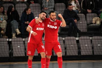 МФК КПРФ одержал волевую победу в Екатеринбурге и вышел в полуфинал Кубка России!