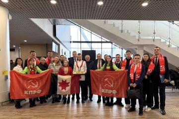 Делегация КПРФ во главе с первым зампредом ЦК Компартии Юрием Афониным прибыла в Ижевск