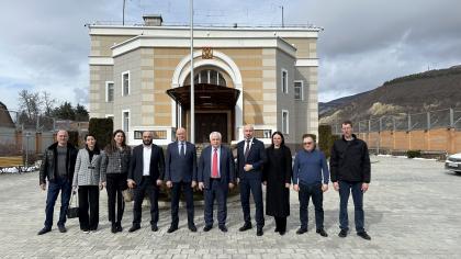 Казбек Тайсаев посетил с рабочим визитом Южную Осетию