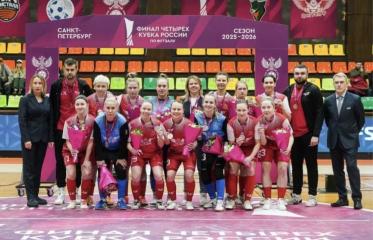 Команда «ОрелГУ-КПРФ» впервые стала серебряным призером Кубка России по футзалу