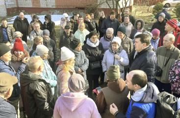 Олег Лебедев продолжает массовые встречи с жителями города Твери