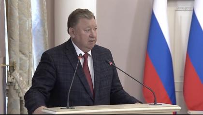 В.И. Кашин выступил на заседании Президиума Совета законодателей в Санкт-Петербурге