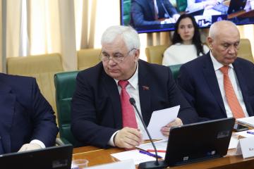 К.К. Тайсаев принял участие в совещании Комитета Совета Федерации по международным делам