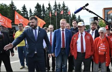 Московские коммунисты на острие борьбы за социализм