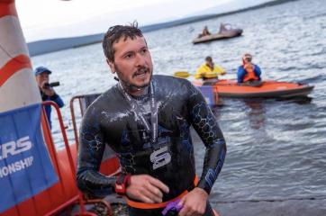 Пловец Спортклуба КПРФ Ярослав Кобаладзе выиграл этап X-WATERS Енисей на дистанции 12 км