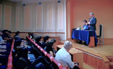Дмитрий Новиков и Виктор Гончаров представили Программу Победы КПРФ студентам и преподавателям Северо-Кавказского филиала БГТУ