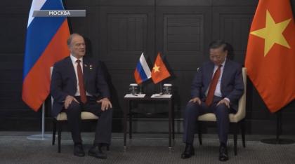 «Красная линия»: Лидер КПРФ Геннадий Зюганов встретился с президентом Вьетнама То Ламом