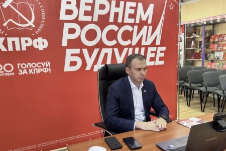 Юрий Афонин в эфире «прямой линии» рассказал жителям Иркутской области и Якутии о ходе избирательной кампании и Программе Победы КПРФ