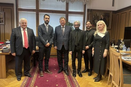 Владимир Кашин и Казбек Тайсаев обсудили с  македонскими парламентариями вопросы  восстановления торгово-экономических связей