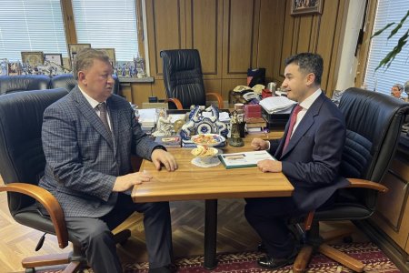 Владимир Кашин провёл встречу с генеральным директором «Росагролизинга» Владимиром Балтером