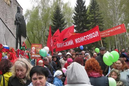 Репортаж о праздновании Дня Победы в Алтайском крае