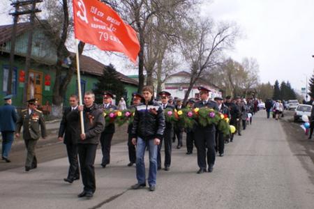 Репортаж о праздновании Дня Победы в Алтайском крае