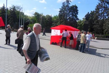 В центре Ростова проводится Народный референдум