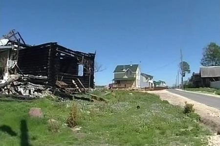 Нижегородская область: дома для погорельцев не простояли и полгода