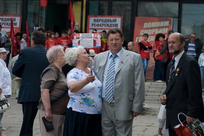 Московская область: Зампред ЦК КПРФ, академик РАСХН В.И. Кашин встретился с жителями г.Клин