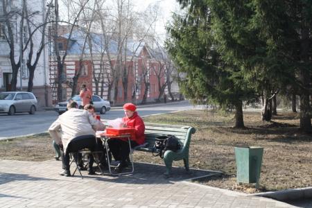 Новосибирск: В Первомайке прошел Ленинский субботник