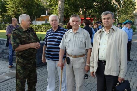Пограничники  открыли День памяти и скорби в Новосибирске 