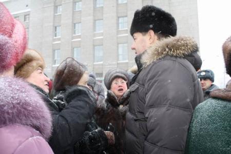 Новосибирск. Власть с телеэкрана не убедила пенсионеров: акции протеста продолжаются