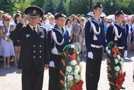 С.В. Муравленко на праздновании присвоения Старому  Осколу звания «Города  воинской славы»