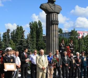 С.В. Муравленко на праздновании присвоения Старому  Осколу звания «Города  воинской славы»