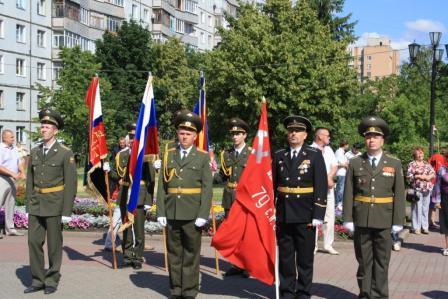 С.В. Муравленко на праздновании присвоения Старому  Осколу звания «Города  воинской славы»