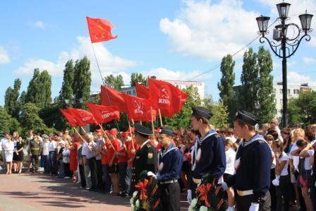 С.В. Муравленко на праздновании присвоения Старому  Осколу звания «Города  воинской славы»