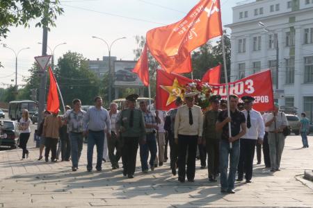Автопробег  «За нашу советскую  Родину!», посвященный 70-летию  начала Великой Отечественной  войны. Фоторепортаж 