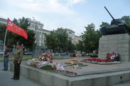 Автопробег  «За нашу советскую  Родину!», посвященный 70-летию  начала Великой Отечественной  войны. Фоторепортаж 