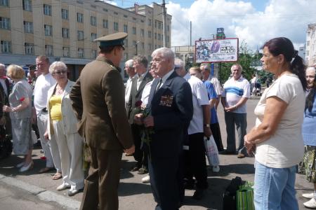 Автопробег  «За нашу советскую  Родину!», посвященный 70-летию  начала Великой Отечественной  войны. Фоторепортаж 