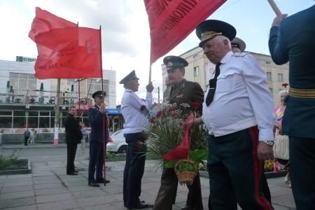 Автопробег  «За нашу советскую  Родину!», посвященный 70-летию  начала Великой Отечественной  войны. Фоторепортаж 