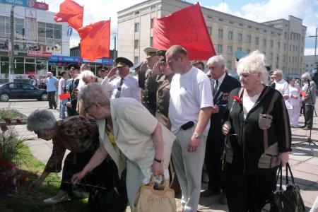 Автопробег  «За нашу советскую  Родину!», посвященный 70-летию  начала Великой Отечественной  войны. Фоторепортаж 