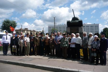 Автопробег  «За нашу советскую  Родину!», посвященный 70-летию  начала Великой Отечественной  войны. Фоторепортаж 