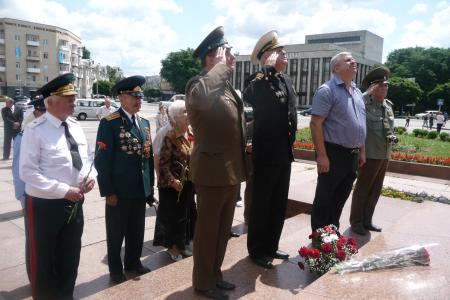Автопробег  «За нашу советскую  Родину!», посвященный 70-летию  начала Великой Отечественной  войны. Фоторепортаж 