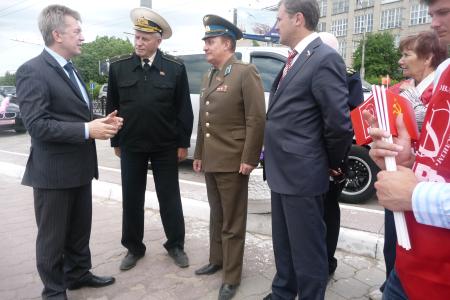 Автопробег  «За нашу советскую  Родину!», посвященный 70-летию  начала Великой Отечественной  войны. Фоторепортаж 