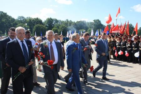 С.В. Муравленко на Третьем  ратном поле России
