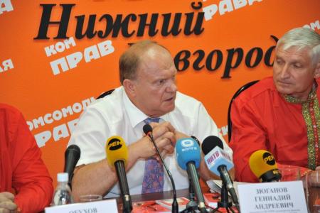 Г.А. Зюганов: Движение Народного ополчения - это знамя, под которым мы вместе пойдем на ближайшие выборы