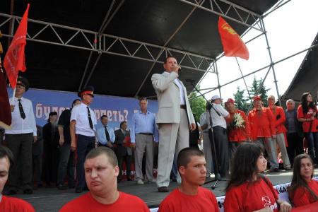Фоторепортаж. Второй день визита Председателя ЦК КПРФ Г.А. Зюганова в Нижегородскую область
