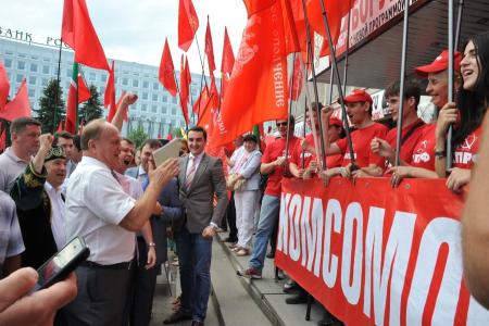 Г.А. Зюганов: Движение Народного ополчения - это знамя, под которым мы вместе пойдем на ближайшие выборы