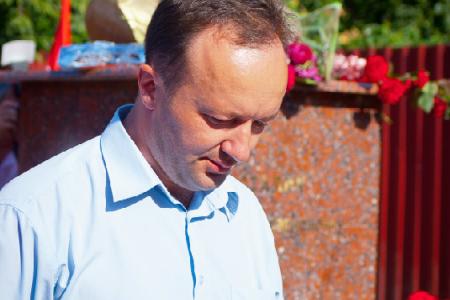 В Пензе открыт памятник Сталину