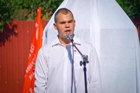 В Пензе открыт памятник Сталину