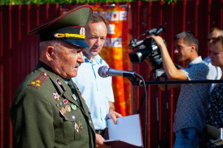 В Пензе открыт памятник Сталину