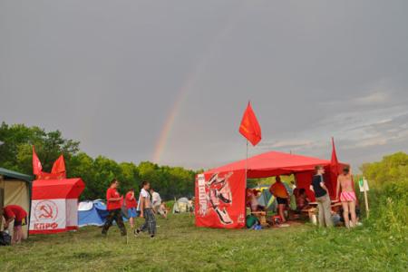 Комсомольцы Пензы посетили Грушинский фестиваль
