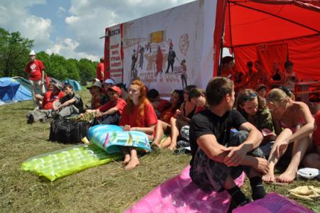 Комсомольцы Пензы посетили Грушинский фестиваль
