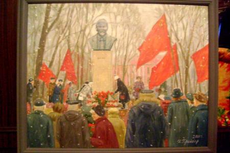 Ленинградская область: Поэзия на холсте. Выставка художницы-коммунистки Ирины Кройтор представлена в гатчинском доме-музее Щербова