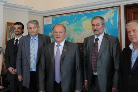 Г.А. Зюганов встретился в Москве с делегацией Сербской радикальной партии