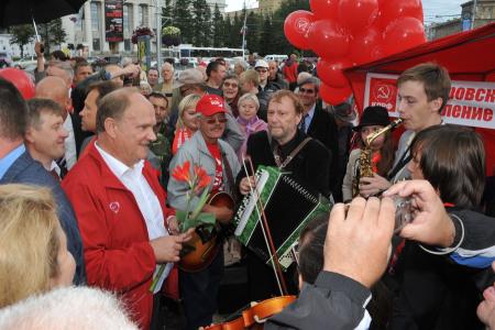 Народное ополчение Сибири и Дальнего Востока: Зюганова в президенты!