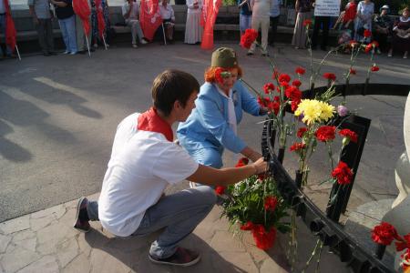Волгоградская область: Вечная  память погибшим!