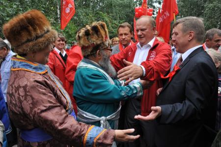 «Сибирскому Народному ополчению – быть! Зюганов – наш президент!» Отчет о поездке Председателя ЦК КПРФ, лидера Народного ополчения Г.А. Зюганова по Западной Сибири 