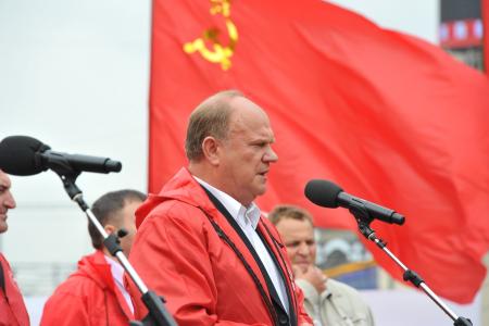 Г.А. Зюганов: Самым великим в нашей истории было государство, рожденное Октябрем! В Москве состоялся митинг «20 лет без СССР»